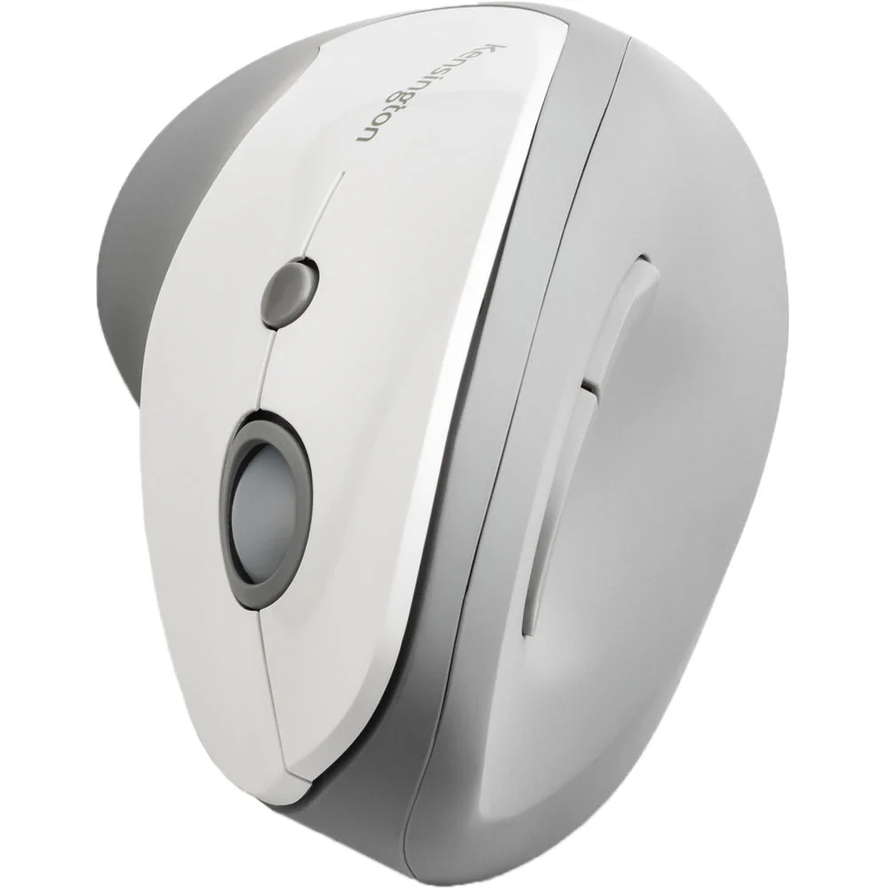 Kensington Pro Fit Ergo Vertical Wireless Mouse (Gray) - Image 2