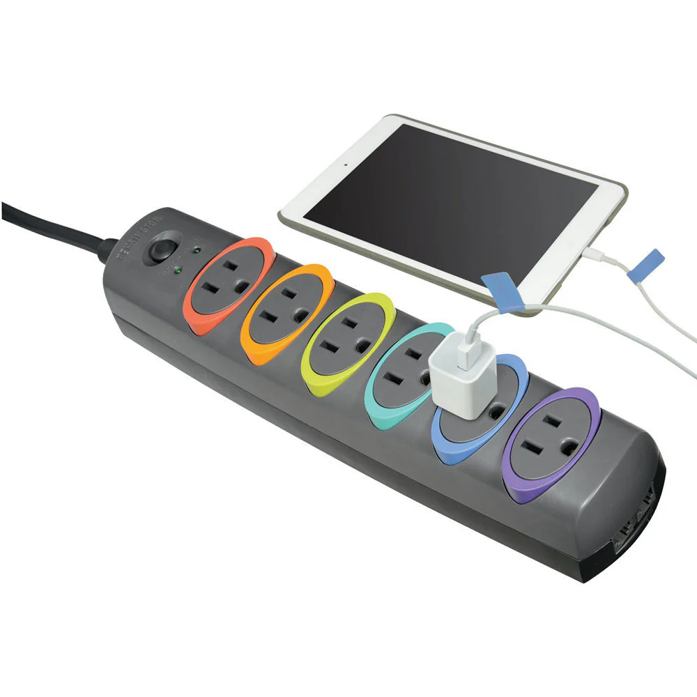 Kensington SmartSockets Premium 6-Outlet Surge Protector - Image 3