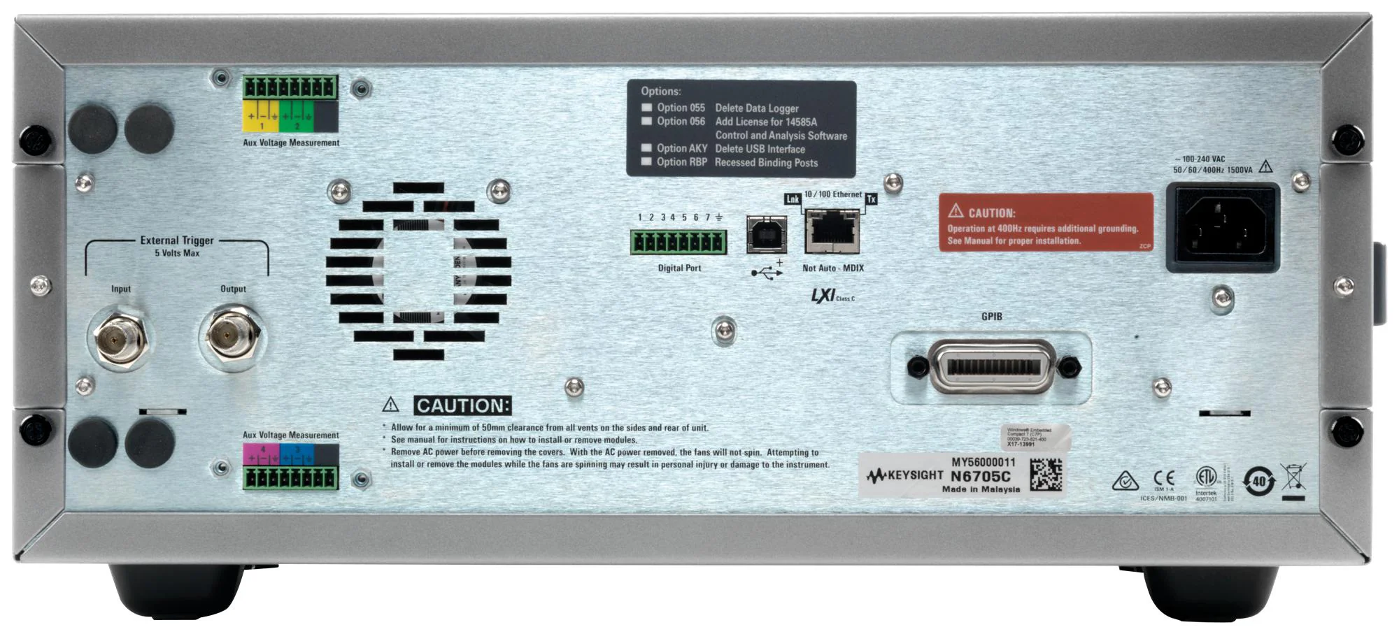 Keysight Technologies N6705C N6705C Power Analyser Current Voltage - Image 4