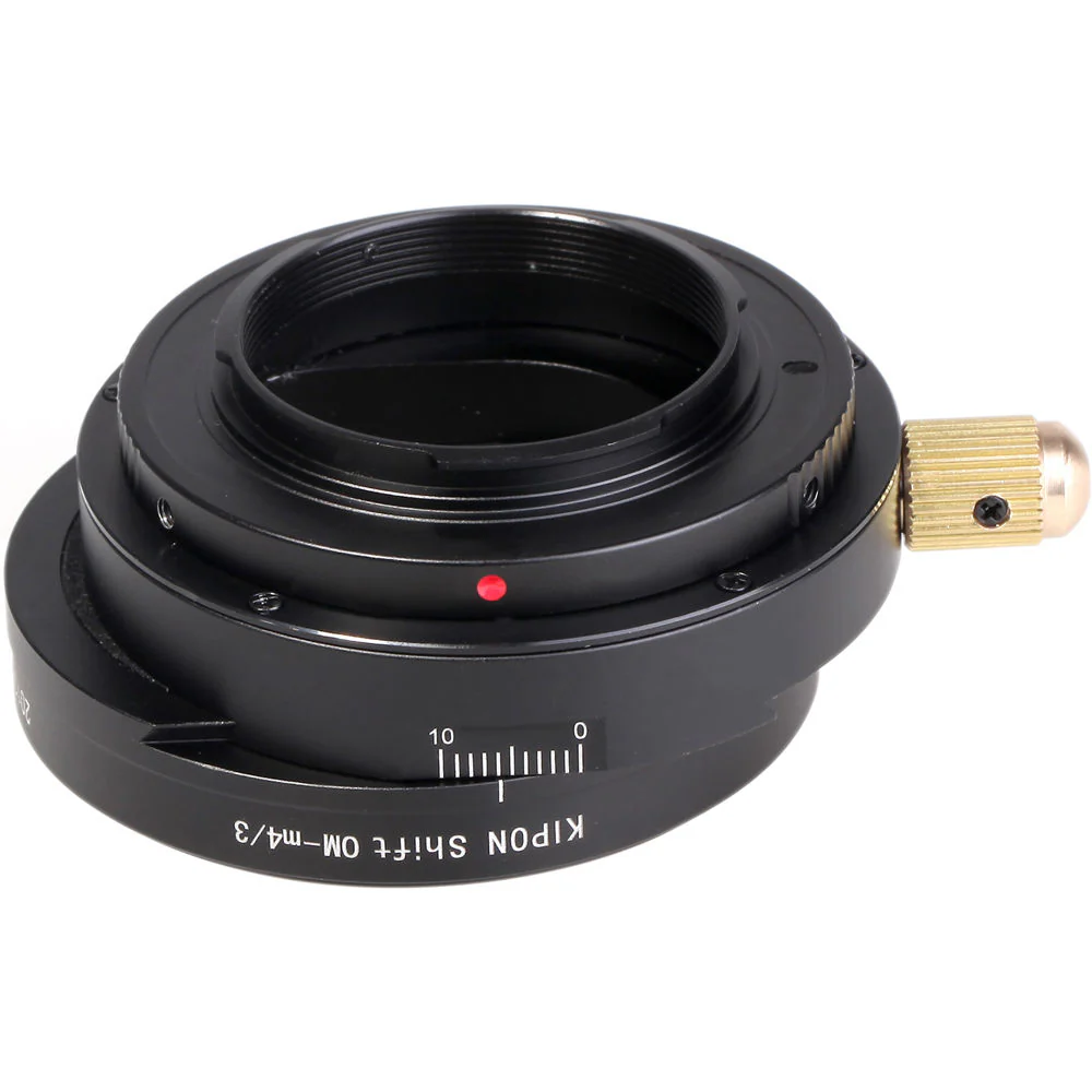 KIPON Shift Lens Mount Adapter for Olympus OM Lens to Micro Four Thirds Camera - Image 4
