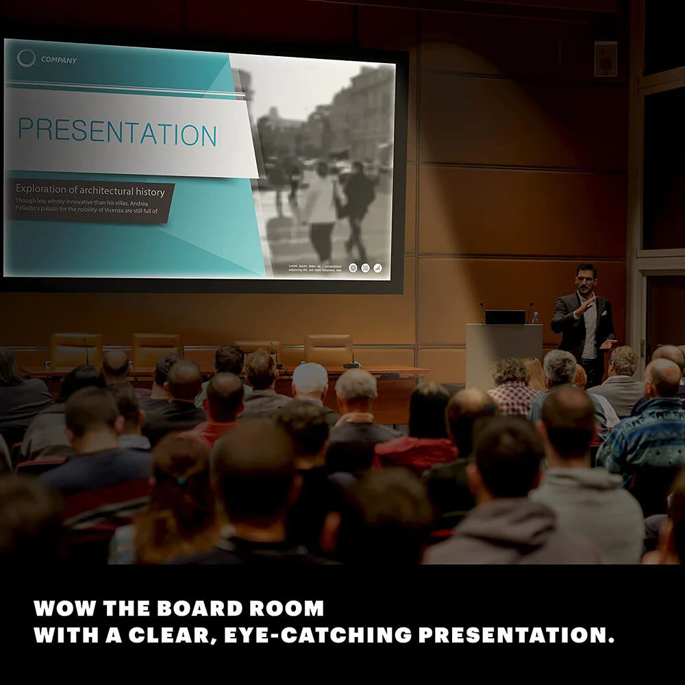 Kodak 87.1 x 49" Fixed Frame Projection Screen - Image 4