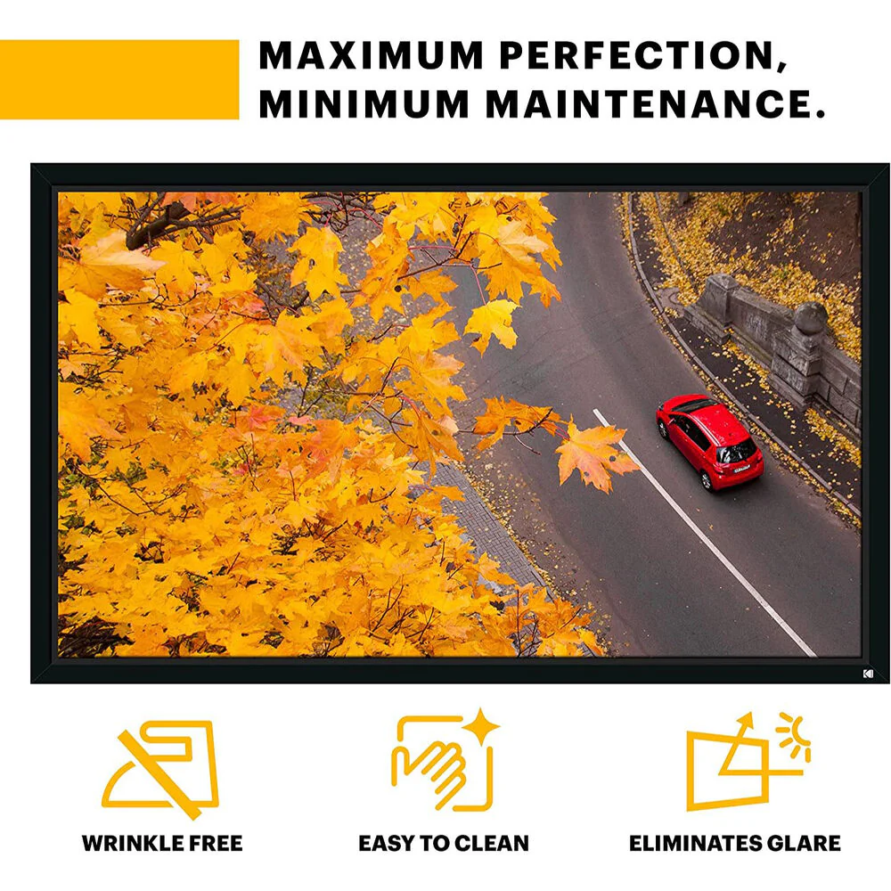Kodak 87.1 x 49" Fixed Frame Projection Screen - Image 6