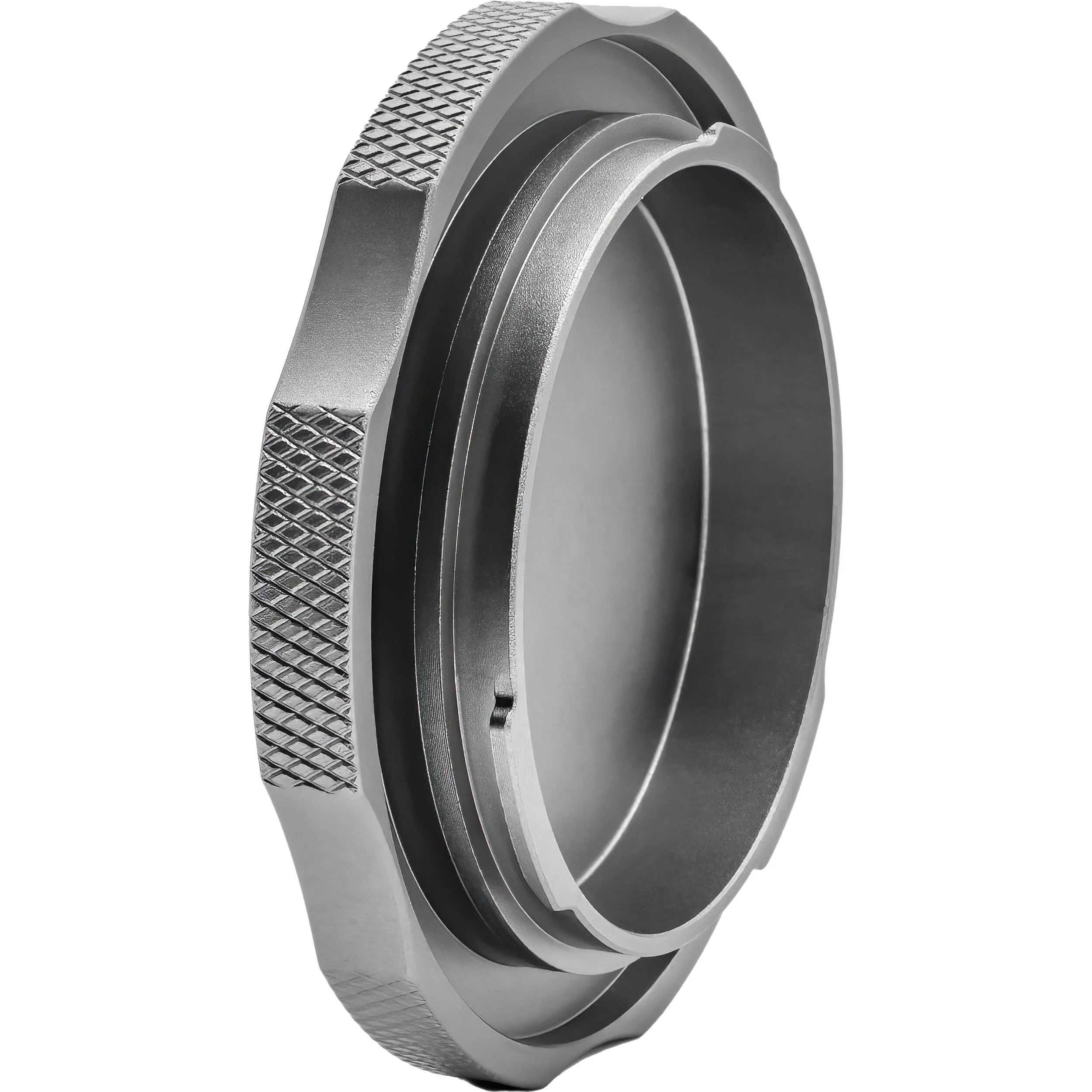 Kondor Blue Aluminum Body Cap for Canon RF Mount Cameras (Space Gray) - Image 5