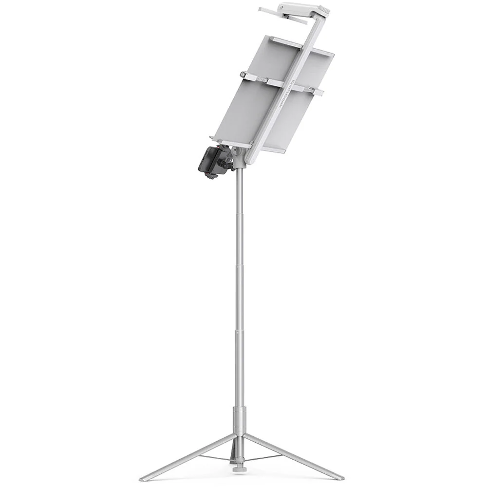 KraftGeek Concerto Combo Kit with Music Stand, Carrying Bag, Device Holder, and LumiLight (White) - Image 7