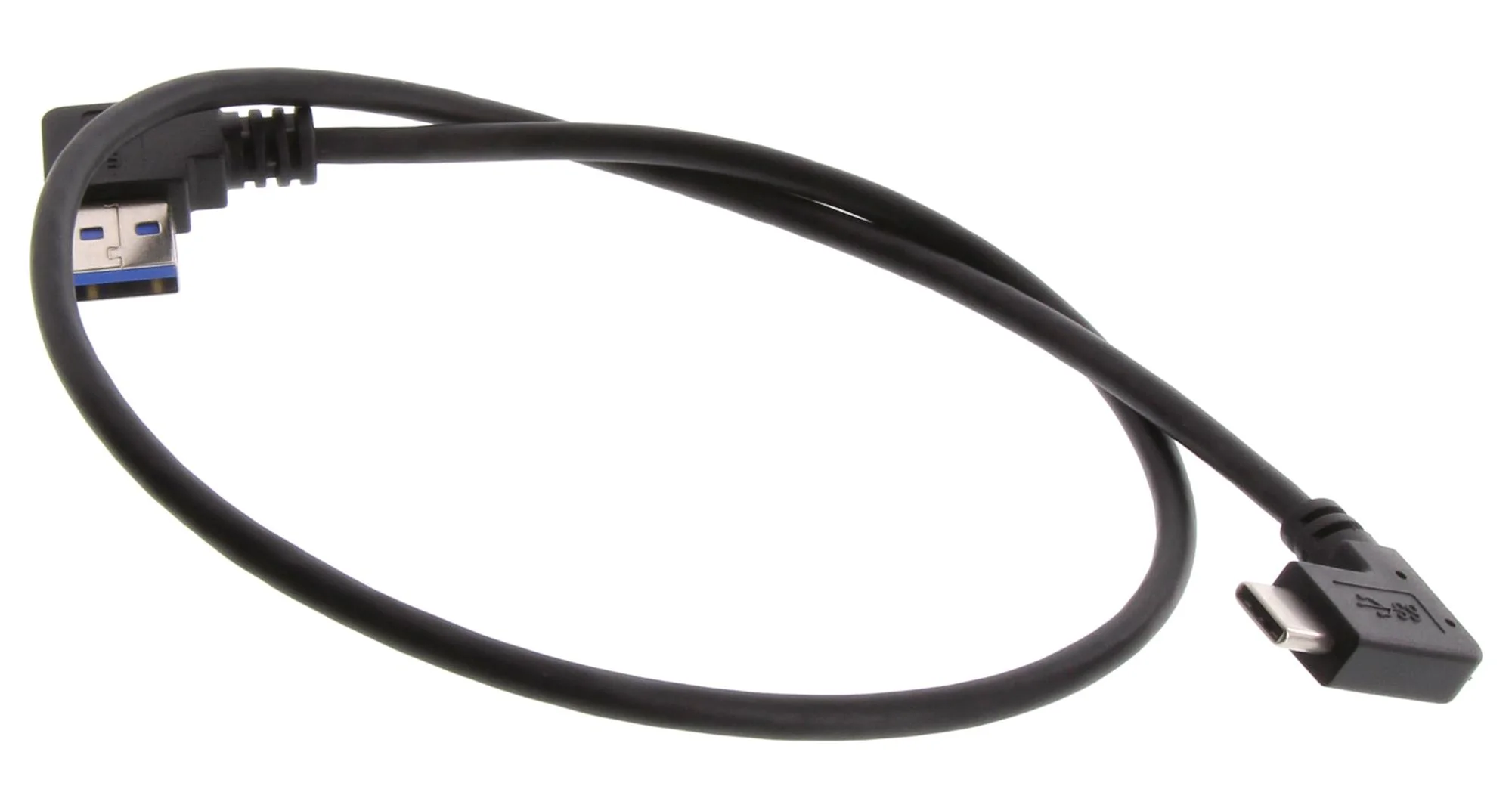 L-COM U3A00078-05M USB Cable 3.0 A PLUG-C Plug BLK 19.7"