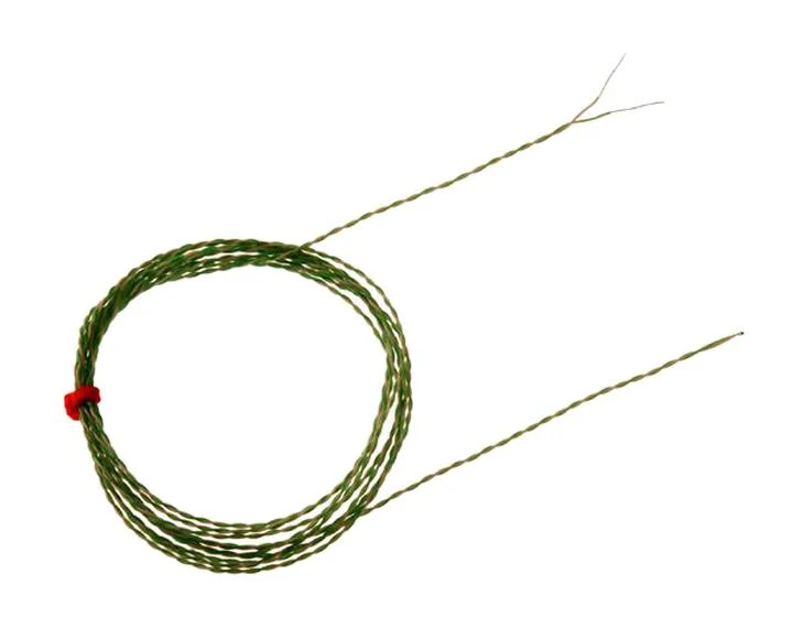 LABFACILITY Z2-K-2M (IEC) (PACK OF 10) Thermocouple, Twin Twisted, K, -75 °C, 260 °C, PTFE (Polytetrafluoroethylene), 6.6 ft, 2 m XF-2902-FAR