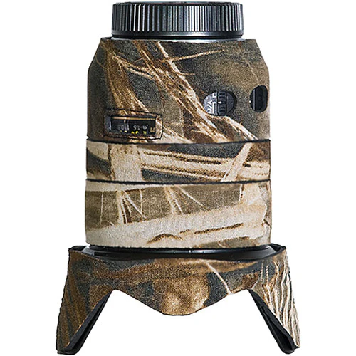 LensCoat Lens Cover for Nikon 24-120 f/3.5-5.6 AF-S VR Lens (Forest Green Camo) - Image 5
