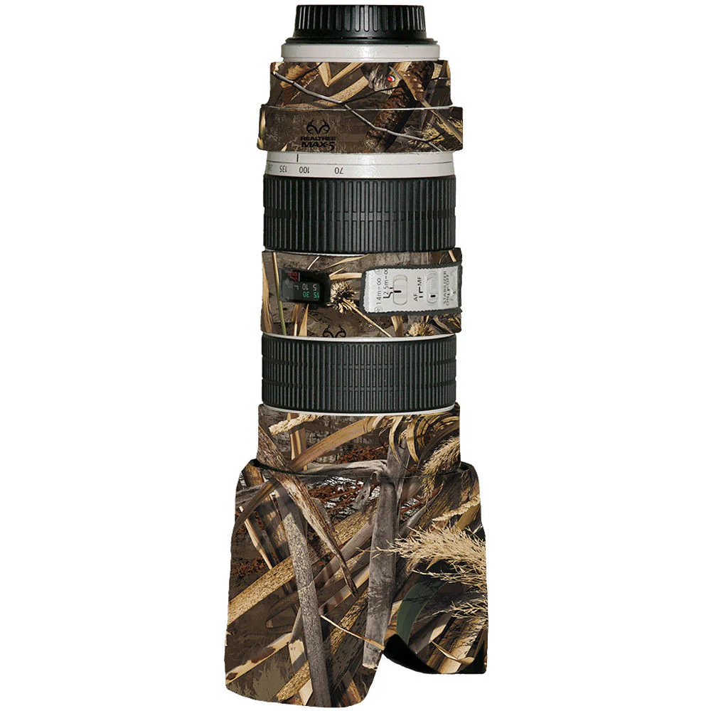 LensCoat Lens Cover for the Canon 70-200mm f/2.8 IS Lens (Realtree Max5) - Image 2