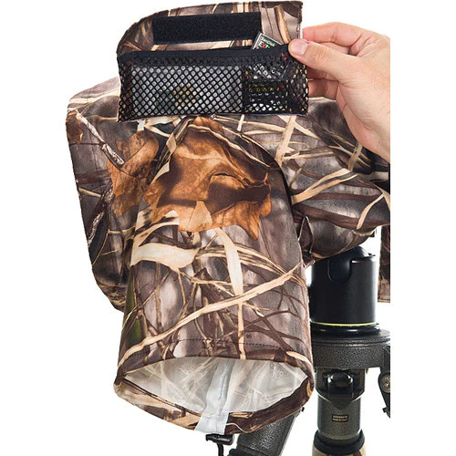 LensCoat RainCoat 2 Pro Camera Cover (Forest Green Camo) - Image 6