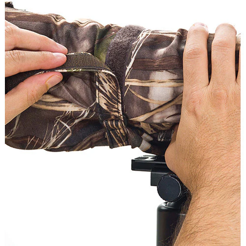 LensCoat RainCoat 2 Pro Camera Cover (Forest Green Camo) - Image 7