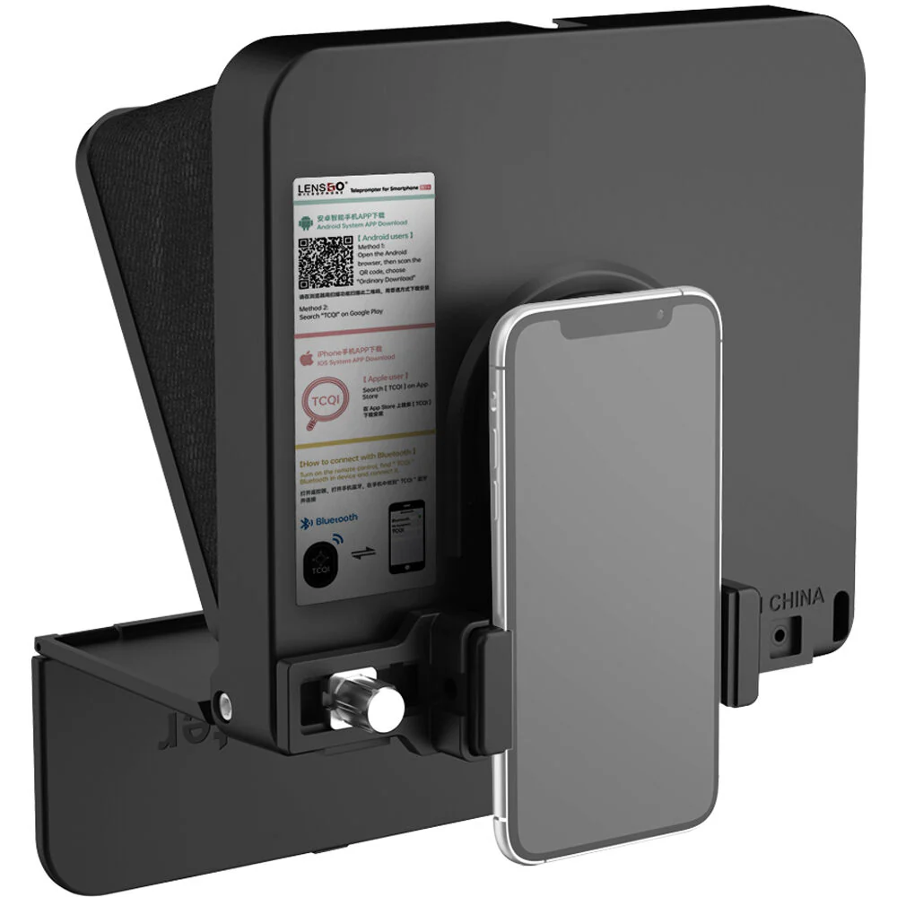 LENSGO TC7S Portable Teleprompter for Smartphones - Image 3