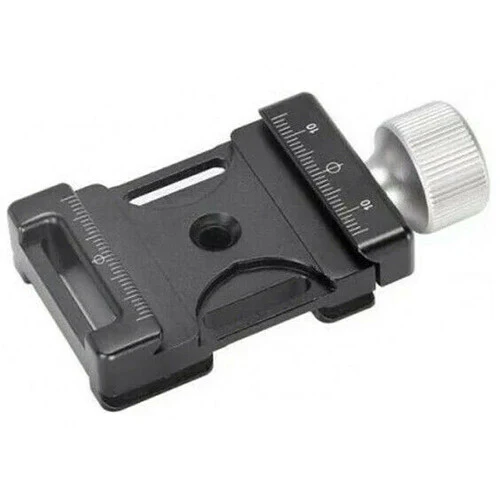 Leofoto DC-38Q Screw-Knob Clamp with BPL-50N QR Plate - Image 2