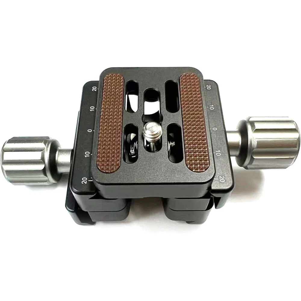 Leofoto DDC-50 Bidirectional Double Mini Clamp with BPL-50N QR Plate - Image 6
