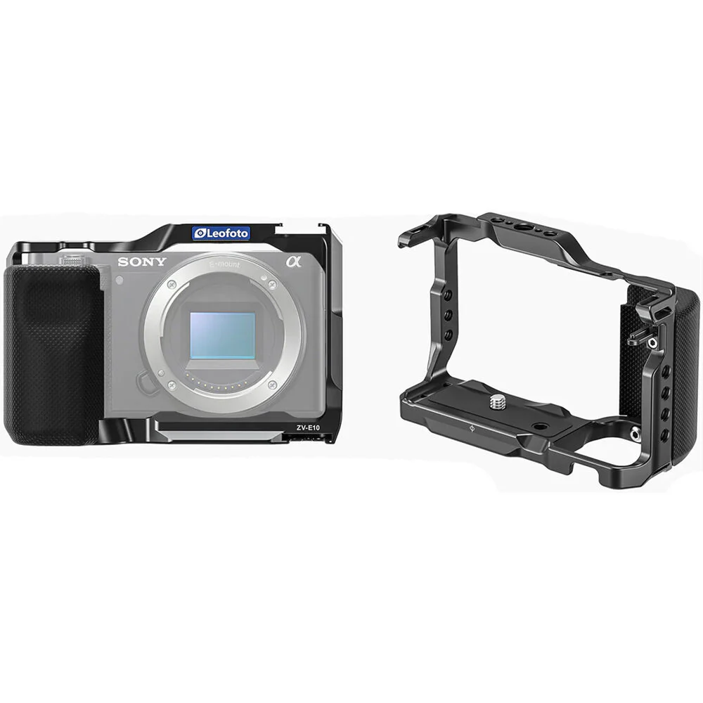 Leofoto Full Camera Cage for Sony ZV-E10 - Image 4