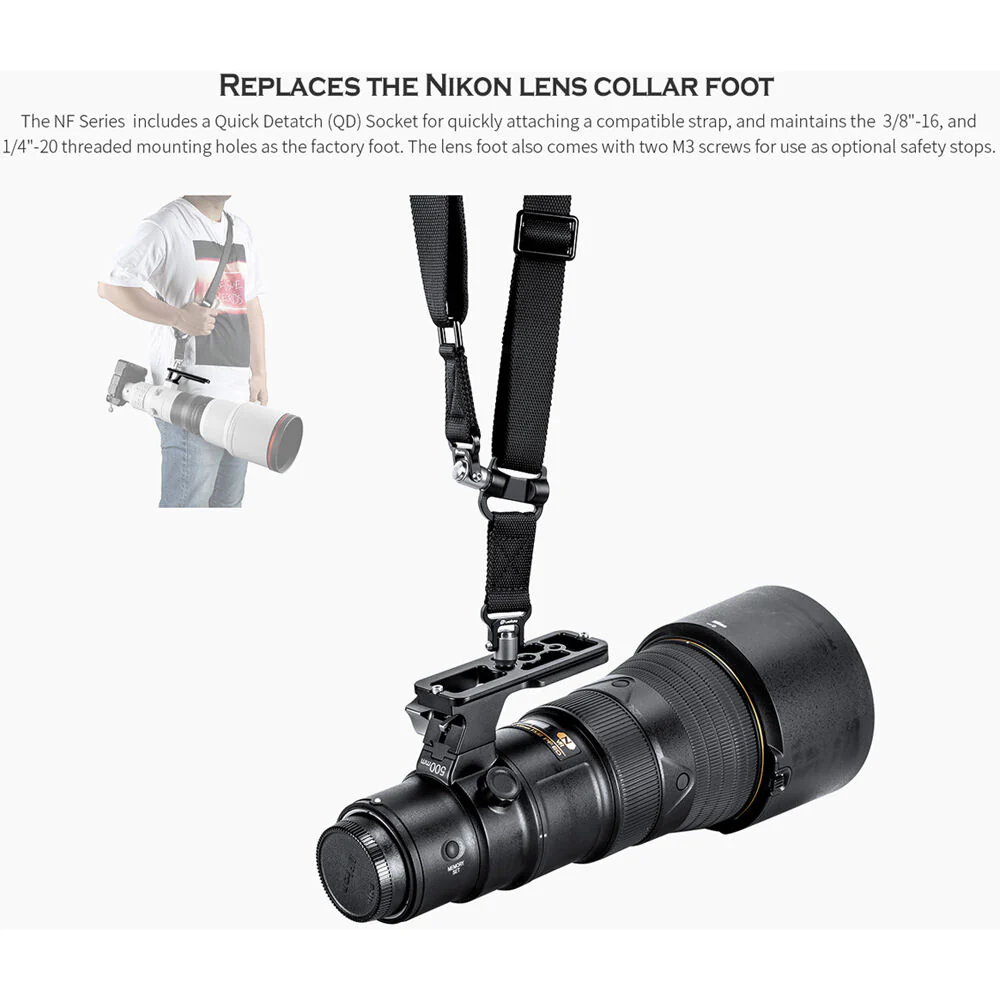 Leofoto NF-01 Collar Foot for Select Nikon Lenses - Image 5