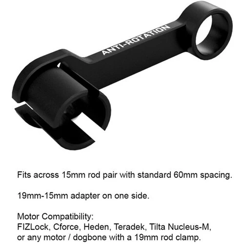 Light Widow FIZLock Anti-Rotation Bracket for 15mm LWS Rods - Image 2