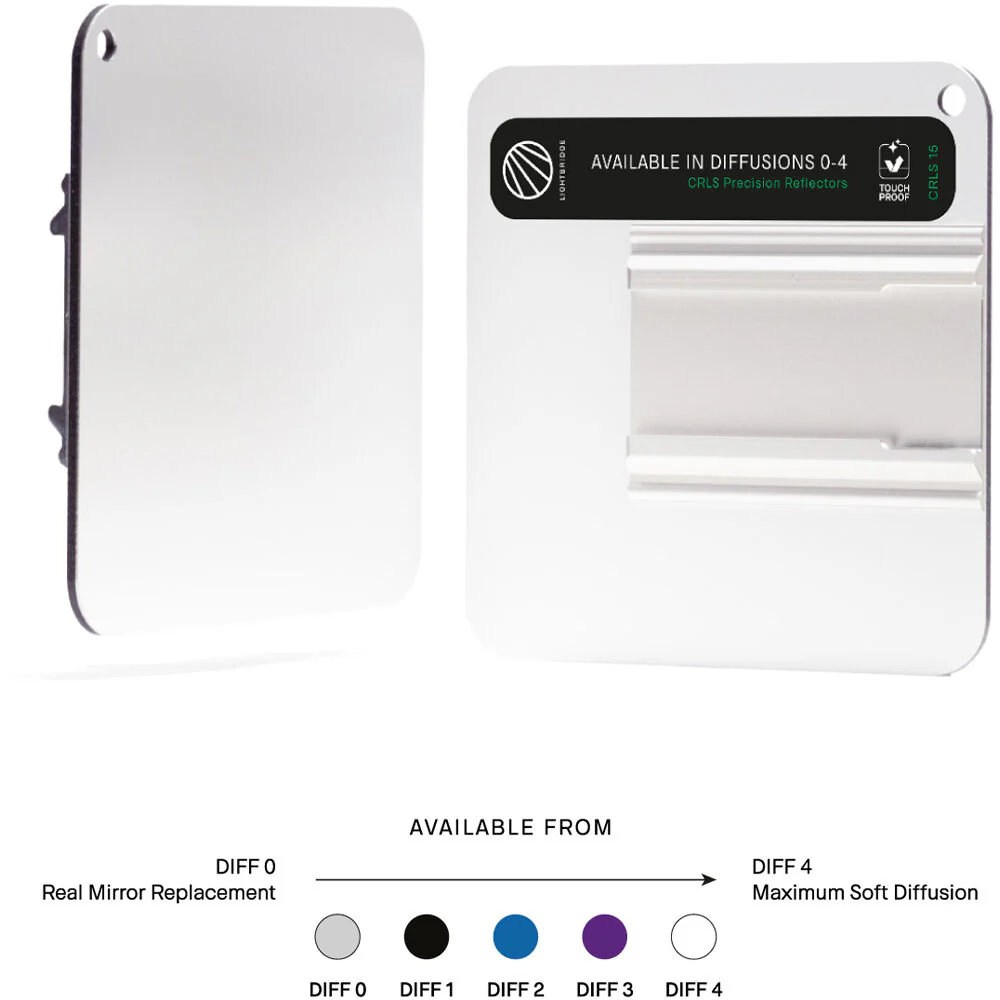 LightBridge Diffusion #0 Gray C-Reflector with Sleeve (Gen 2, 5.9 x 5.9") - Image 2