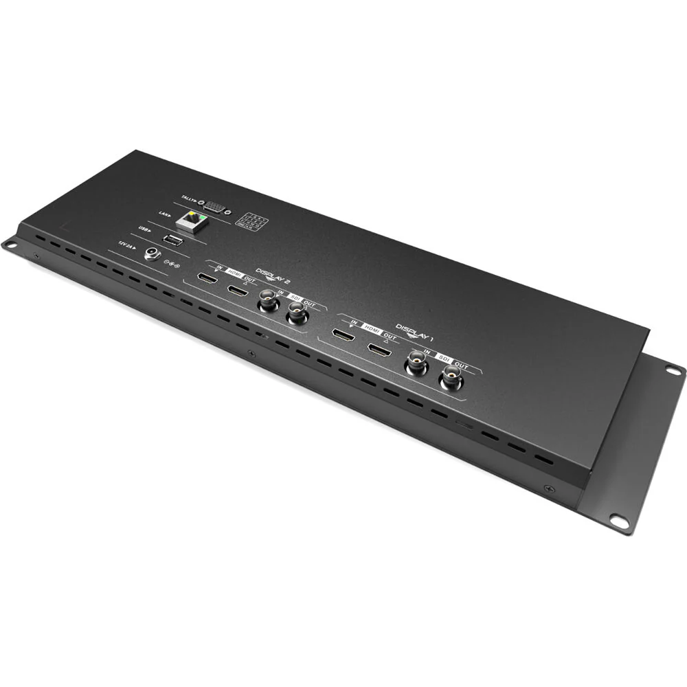 Lilliput Dual 7" Monitor Rackmount with HDMI/SDI Input/Output (3 RU) - Image 4