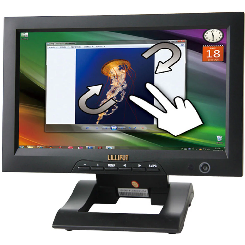 LILLIPUT FA1012-NP/C/T 10.1" HDMI Capacitive Multi-Touch Monitor - Image 4