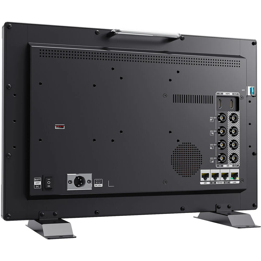 Lilliput Q15 15.6" 8K 12G-SDI Production Monitor with Carry Case (Gold Mount) - Image 2