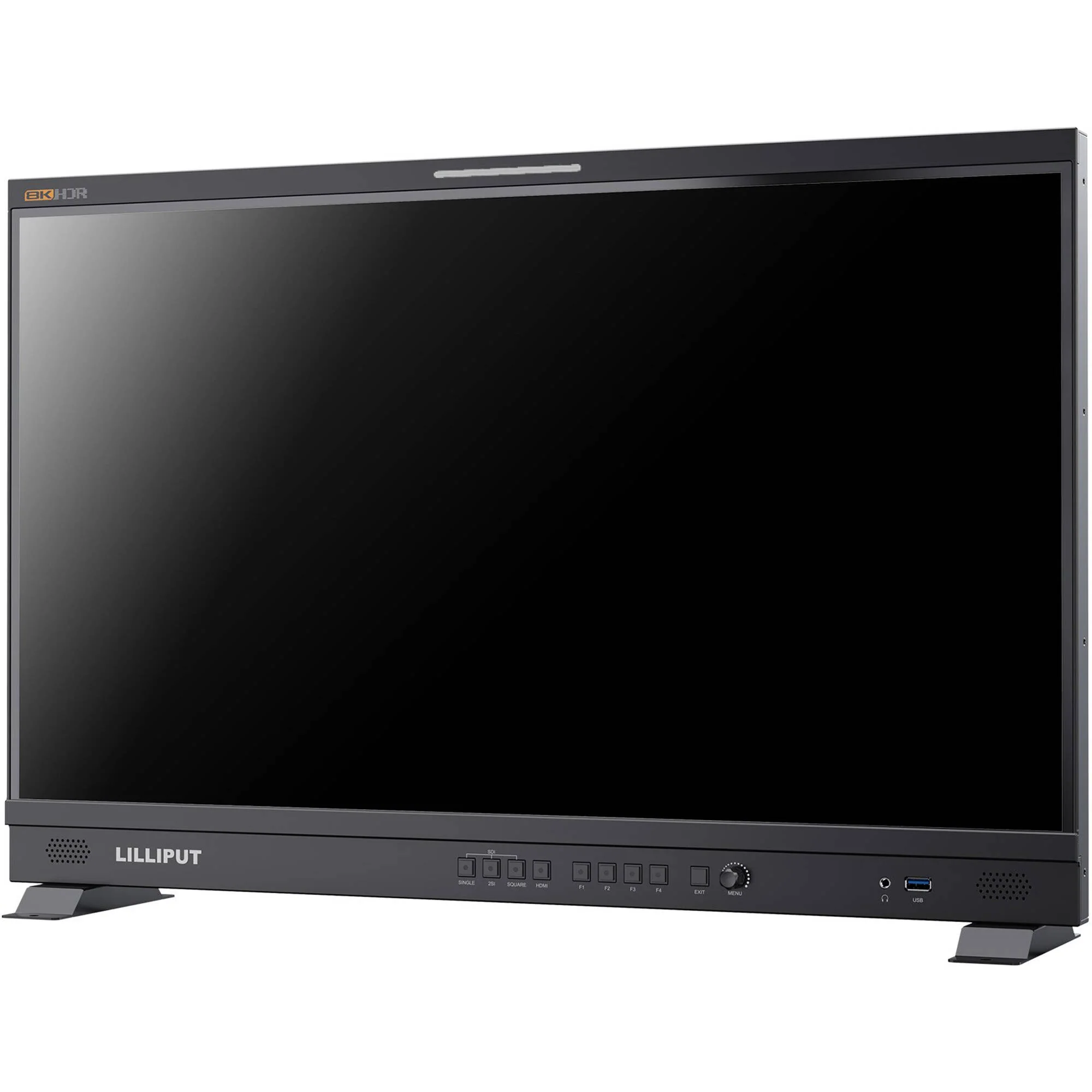 Lilliput Q28 28" 8K 12G-SDI Production Monitor with Carry Case (Gold Mount) - Image 5