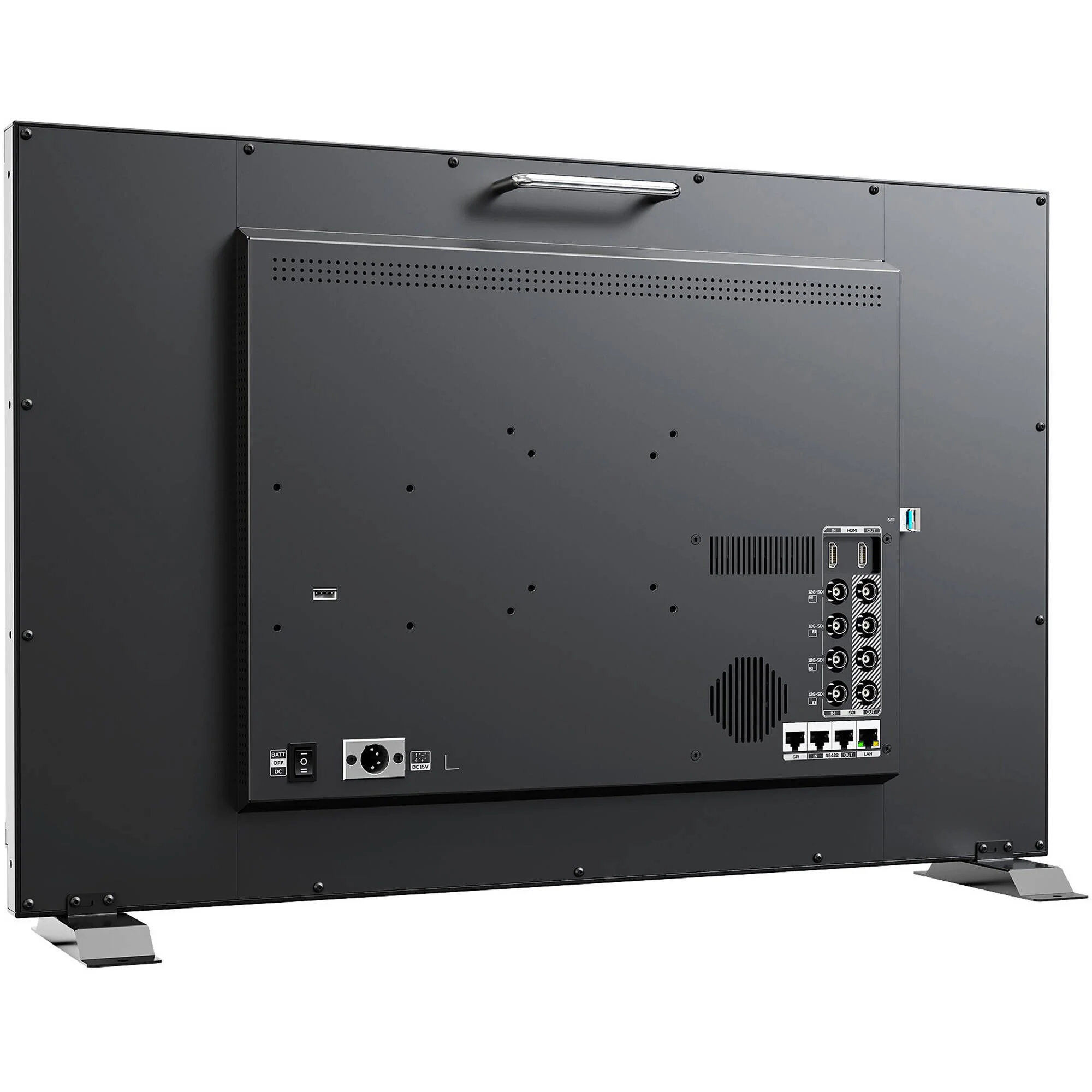 Lilliput Q28 28" 8K 12G-SDI Production Monitor with Carry Case (V-Mount) - Image 2