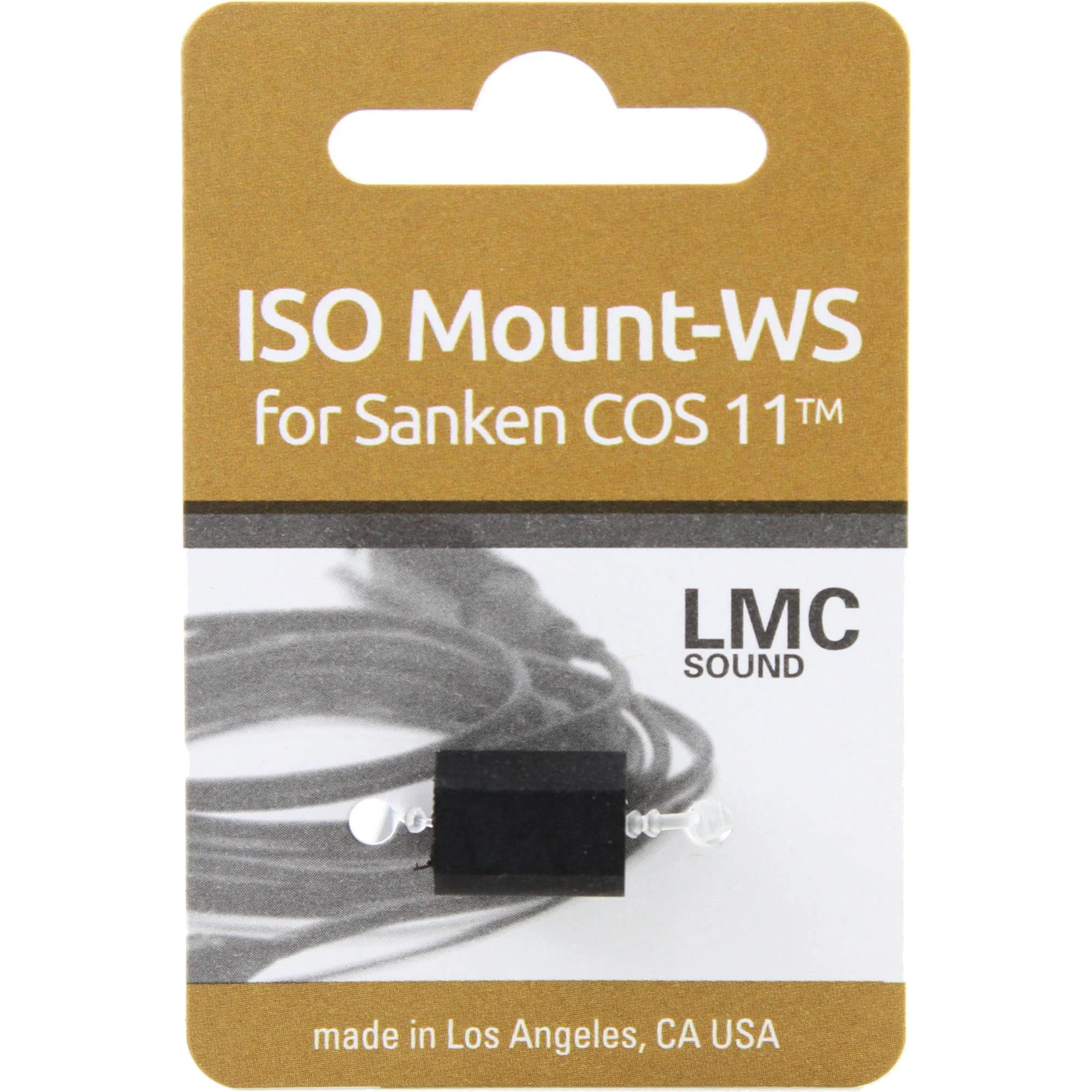LMC Sound ISO Mount for Sanken COS-11 with WS-11 Windscreen (Black) - Image 4