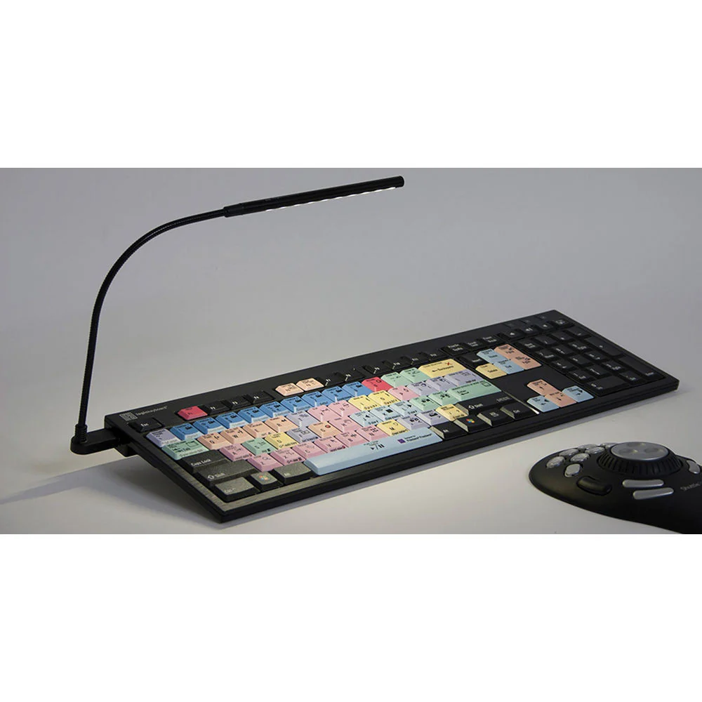 LogicKeyboard Adobe Premiere Pro CC - American English Nero Slim Line Keyboard - Image 4