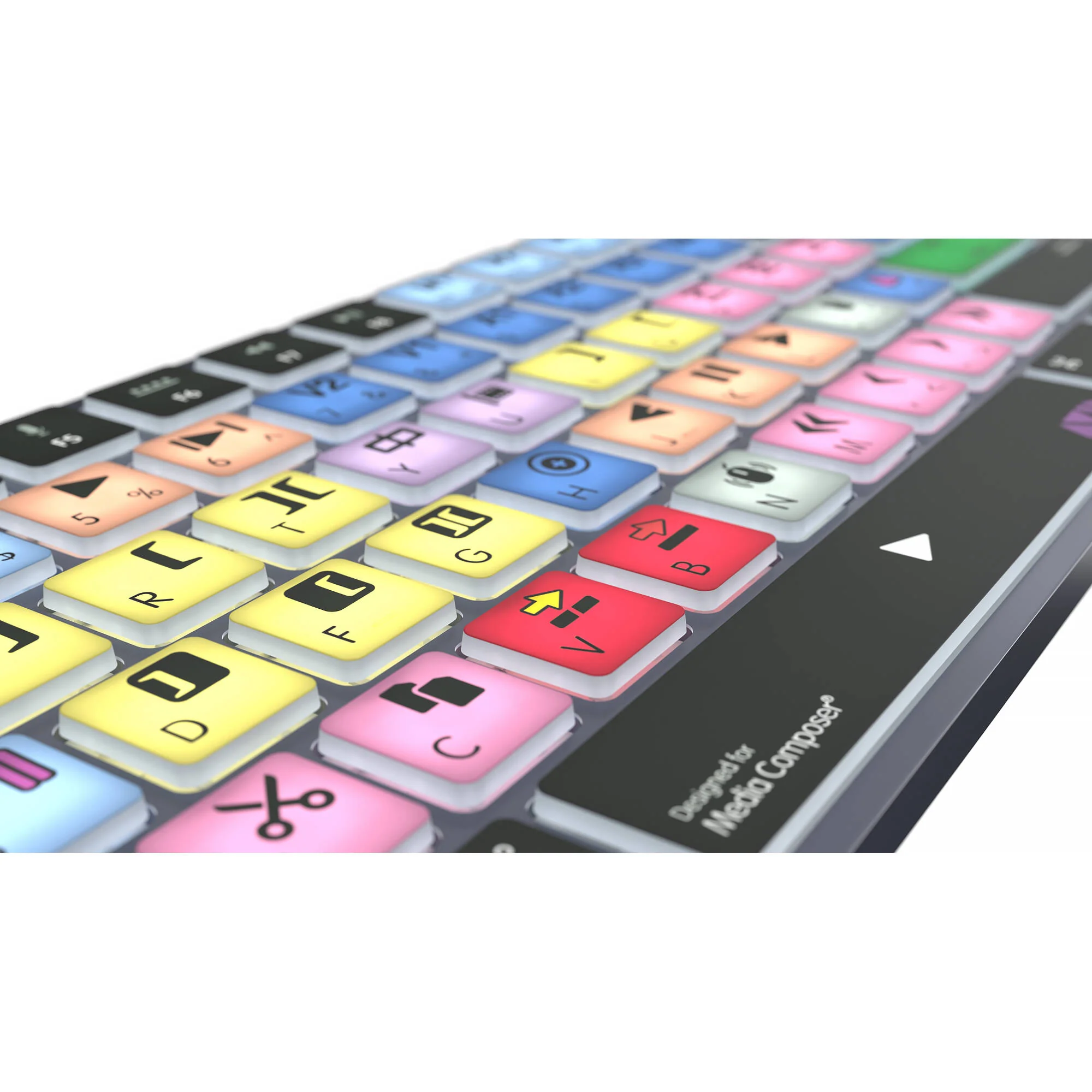 Logickeyboard TITAN Avid Media Composer Classic Wireless Keyboard for Mac - Image 7