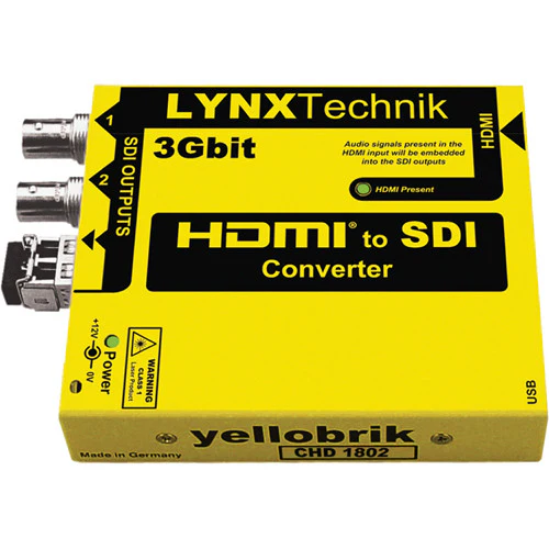 Lynx Technik AG yellowbrik HDMI to SDI Converter with 3D Support