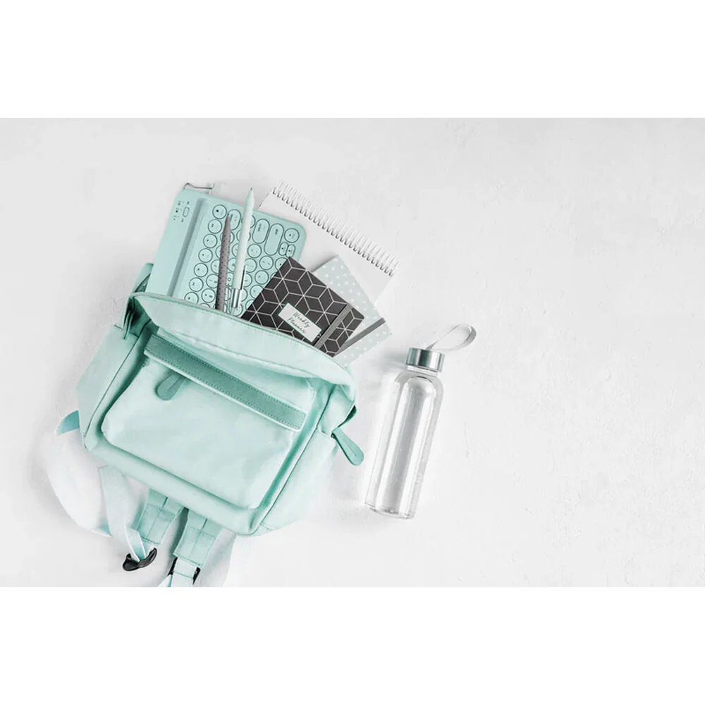 Macally Compact Rechargeable Bluetooth Keyboard (Mint Green) - Image 6