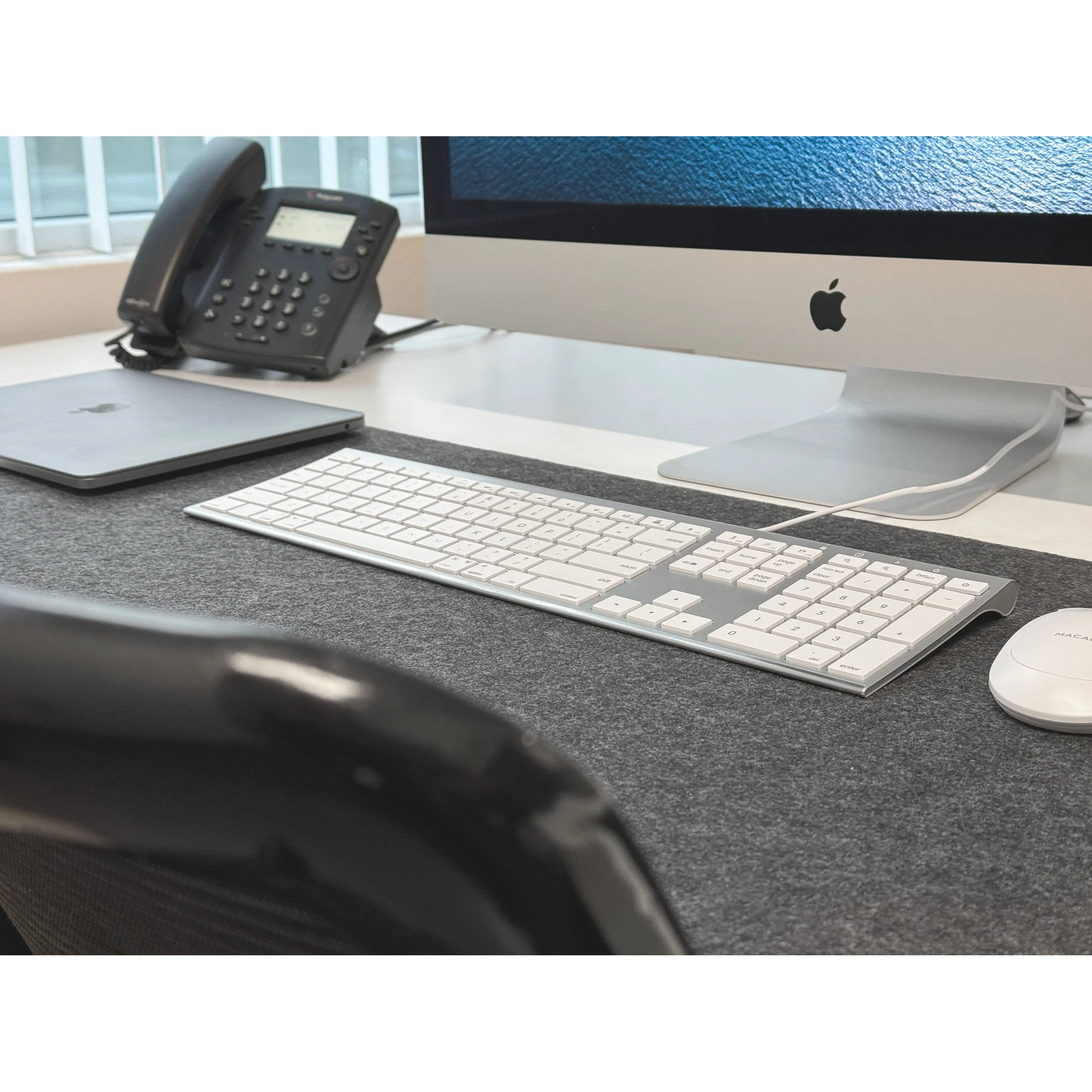 Macally Everyday Premium Keyboard for Mac (Aluminum) - Image 4