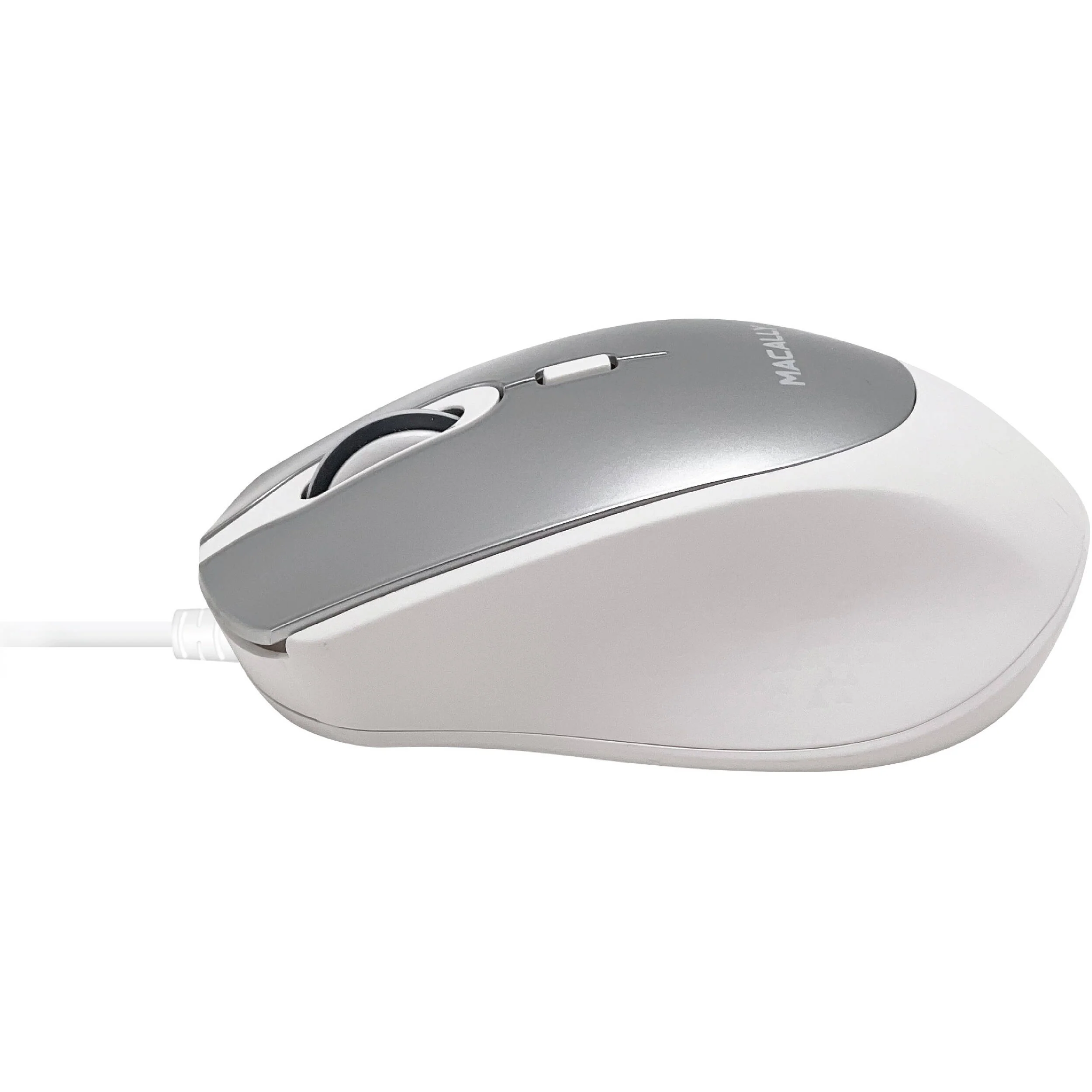 Macally USB-C Wired Mouse with Scroll (Aluminum) - Image 4