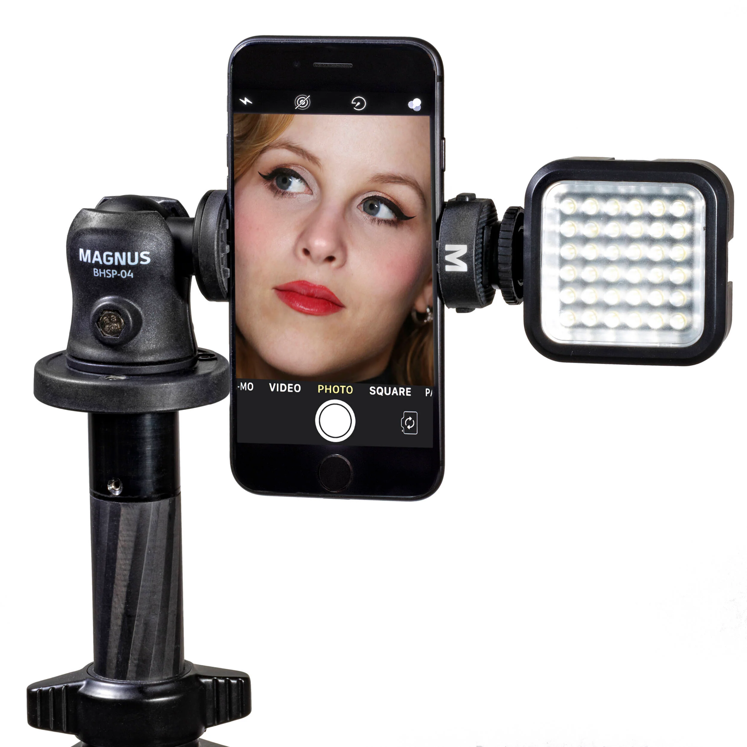 Magnus BHSP-04 Ball Head with Built-In Smartphone Adapter - Image 7
