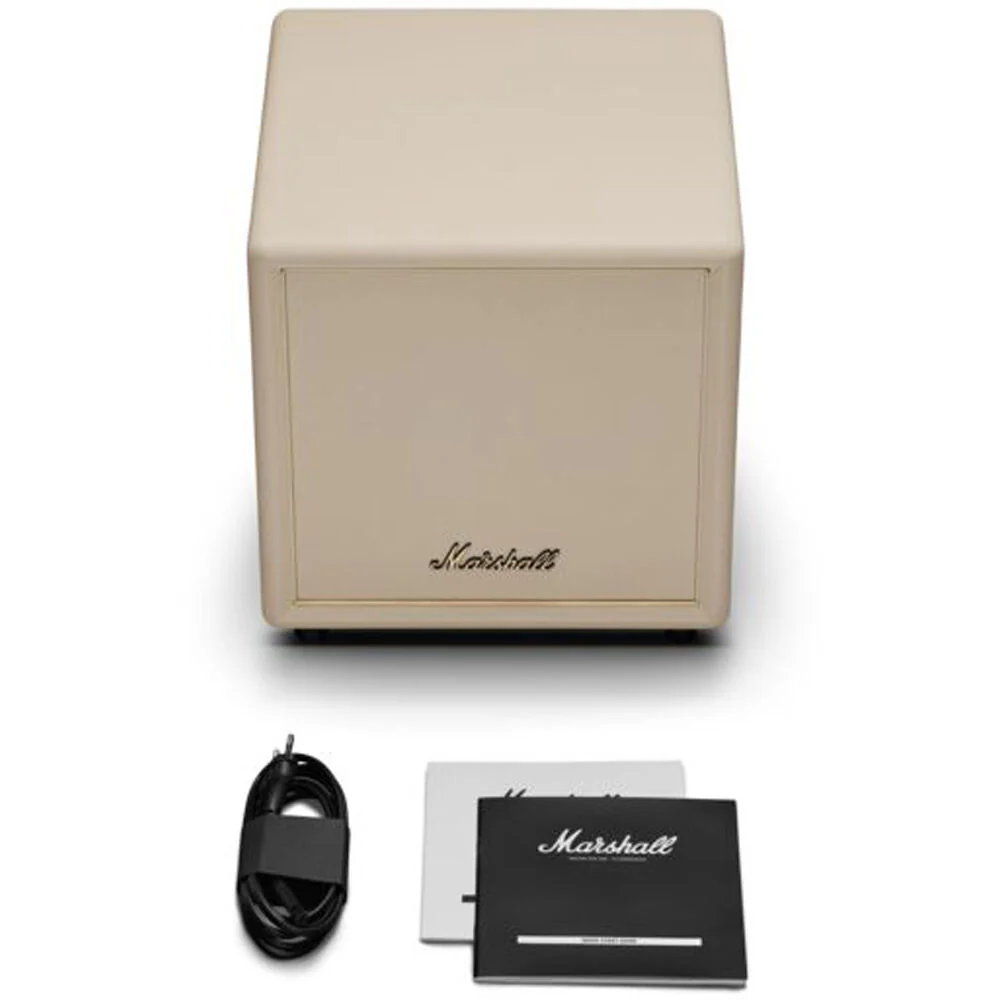 Marshall Heston Sub 200 Dual 5.25" 236W Wireless Subwoofer for Heston 60/120 Soundbars (Cream) - Image 7