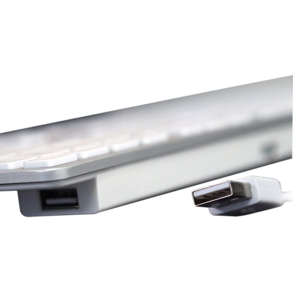 Matias RGB Backlit Wired Keyboard for Mac (Silver) - Image 4