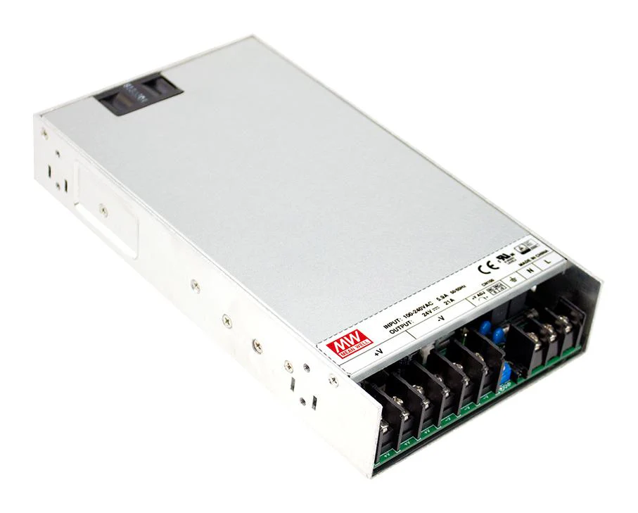 MEAN WELL RSP-500-15 AC/DC Enclosed Power Supply (PSU), ITE, 1 Outputs, 501 W, 15 VDC, 33.4 A