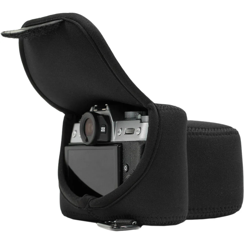 MegaGear Ultra Light Neoprene Camera Case Bag with Carabiner for Fujifilm X-T10 Case with 16-50mm Or 18-55mm - Image 6