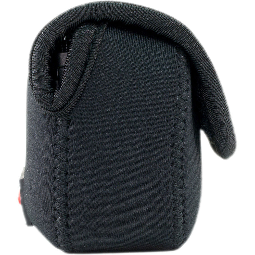 MegaGear Ultra-light Neoprene Camera Case with Carabiner for Canon PowerShot G7X and PowerShot G7 X Mark II Cameras (Black) - Image 9