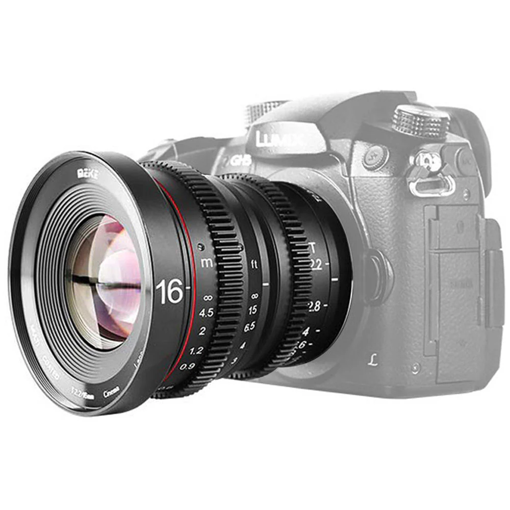 Meike 4-Lens Cinema Prime Lens Set with Hard-Shell Case (MFT Mount) - Image 15