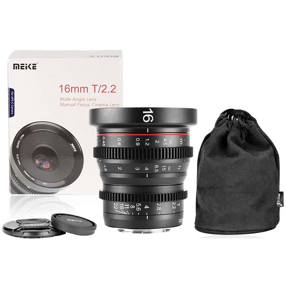 Meike 4-Lens Cinema Prime Lens Set with Hard-Shell Case (MFT Mount) - Image 16