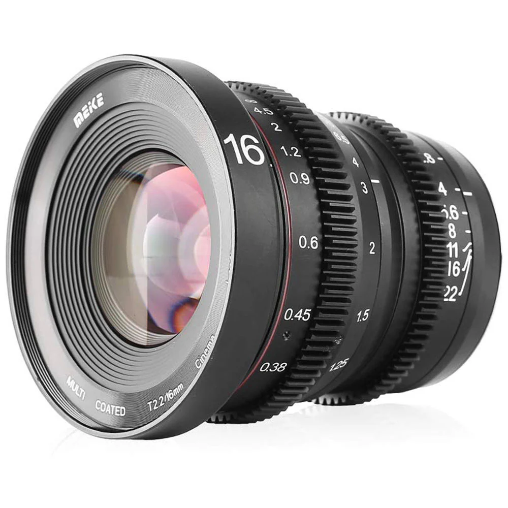 Meike 5-Lens Cinema Prime Lens Set with Hard-Shell Case (MFT Mount) - Image 11