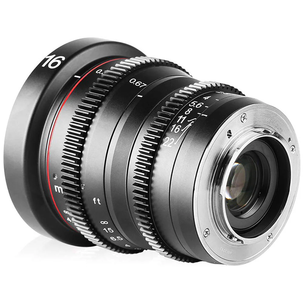 Meike 5-Lens Cinema Prime Lens Set with Hard-Shell Case (MFT Mount) - Image 13