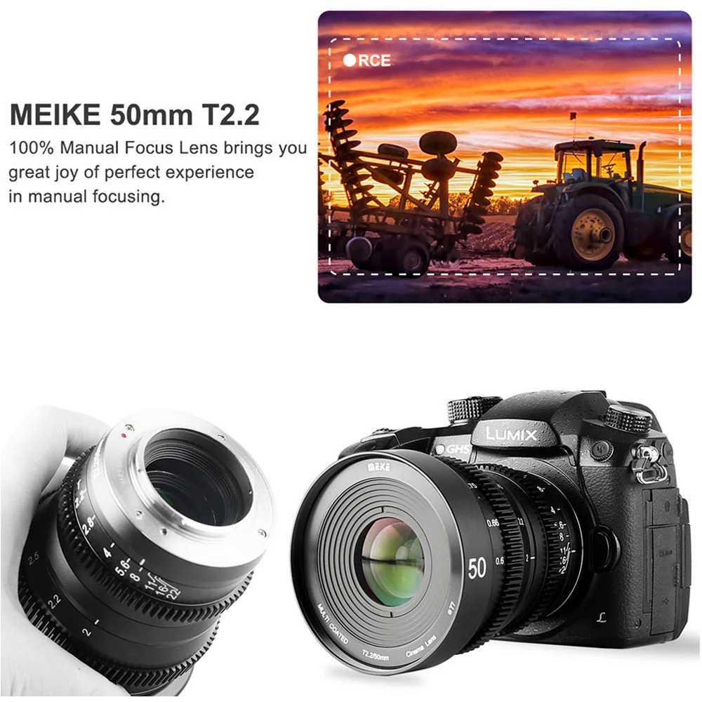 Meike 5-Lens Cinema Prime Lens Set with Hard-Shell Case (MFT Mount) - Image 29