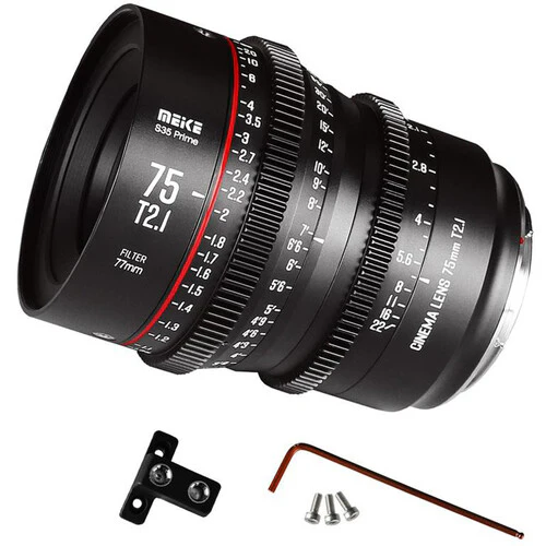 Meike 75mm T2.1 Super35 Prime Cine Lens (EF Mount) - Image 6
