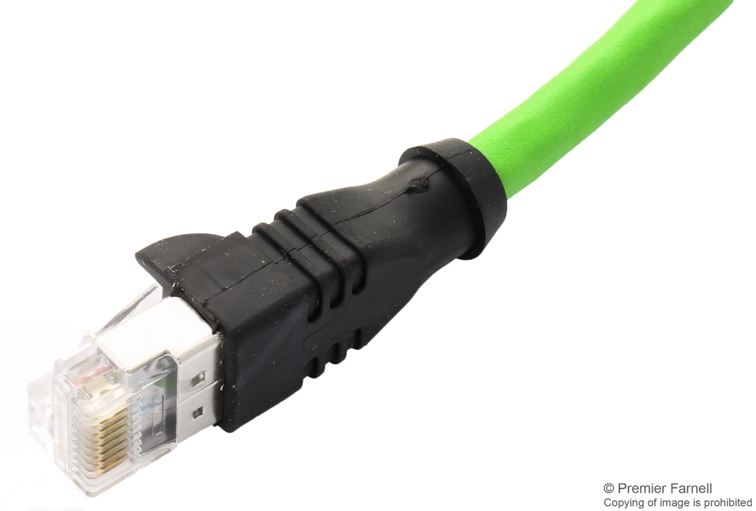 METZ CONNECT 142M2X25010 Sensor Cable, X-Code, Cat6, RJ45 Plug, M12 Receptacle, 8 Positions, 1 m, 3.28 ft - Image 2