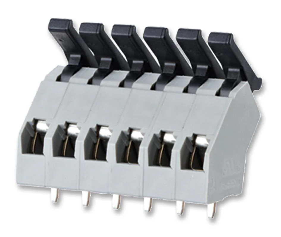 METZ CONNECT AST1350204 Wire-To-Board Terminal Block, 5 mm, 2 Ways, 28 AWG, 14 AWG, 2.5 mm², Push In Lock