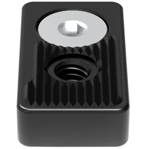 MID49 ARRI Anti-Twist 3/8"-16 Screw to 1/4"-20 Striped Rosette Mount Adapter - Image 2