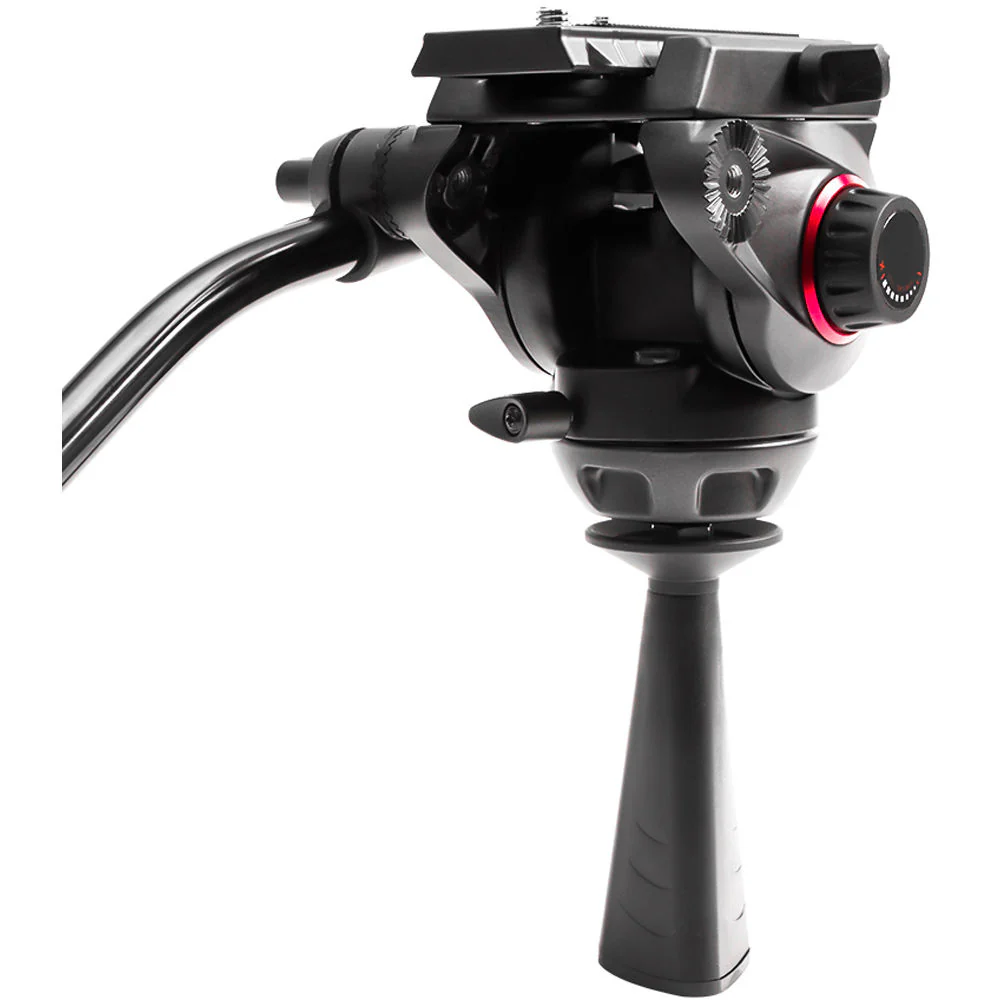 miliboo MTT604A Professional Aluminum Tripod and Fluid Head with Mid-Level Spreader - Image 2