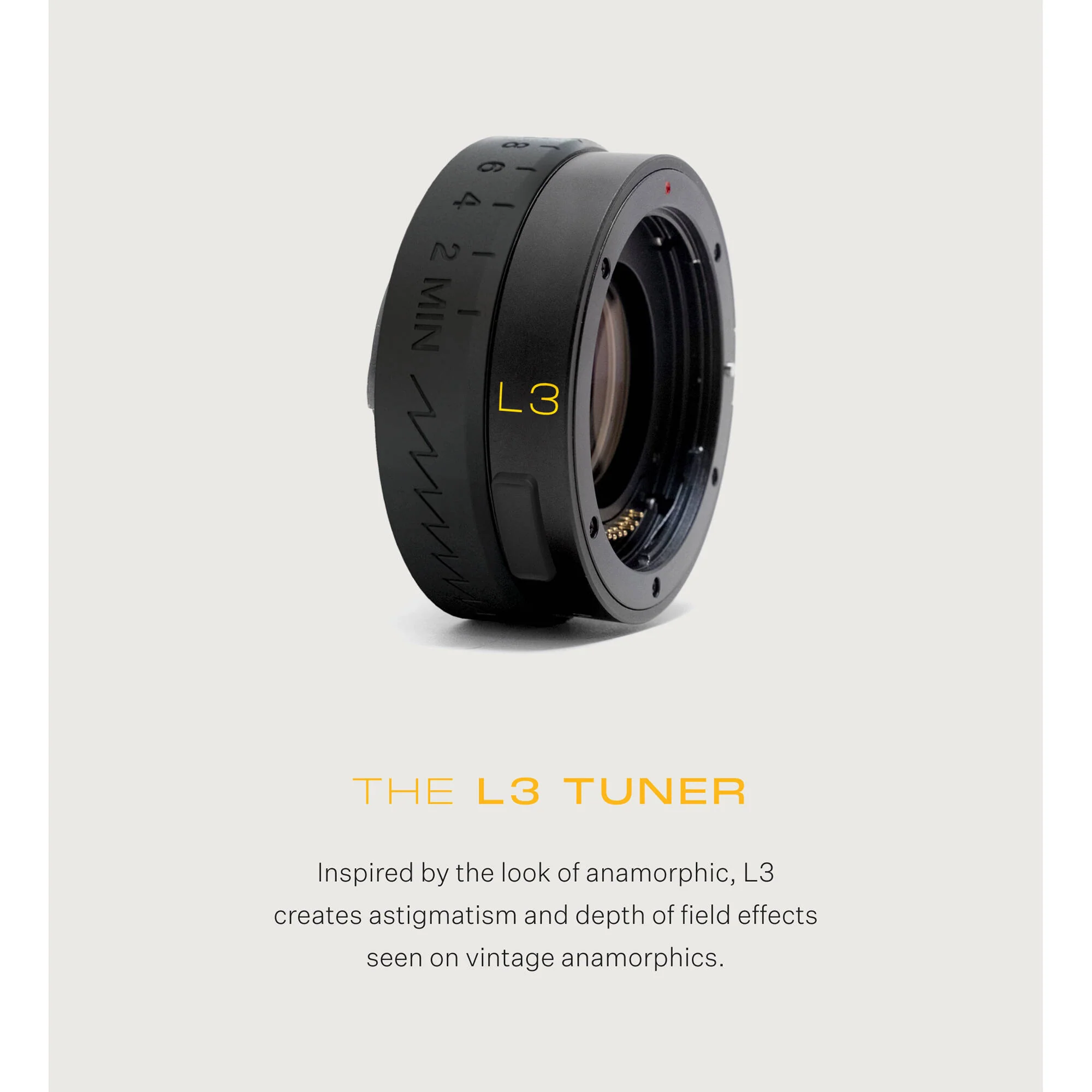 Module 8 L3 Tuner Variable Look Lens Attachment (EF-Mount Lens to E-Mount Camera) - Image 2